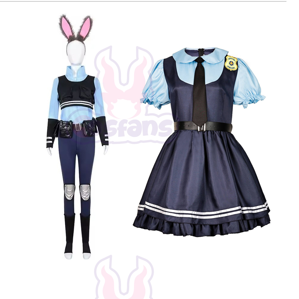 Anime Cosplay Simple - New Girls Animal Judy Hopps Halloween