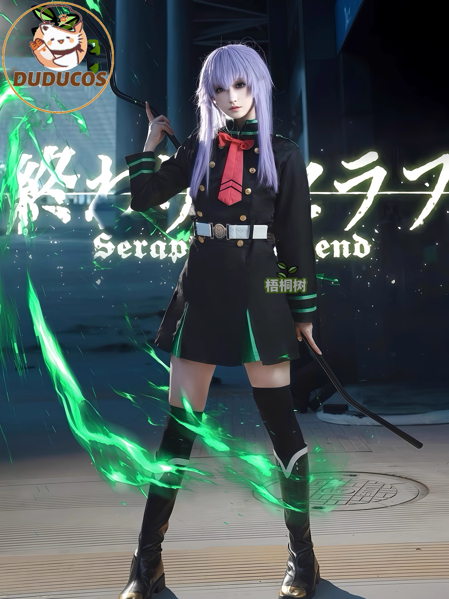 Anime Cosplay Wigs - Anime Seraph of The End Shinoa