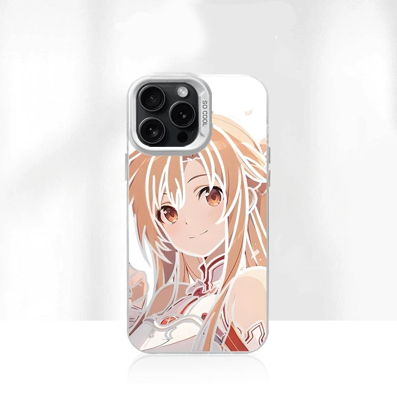 Sword Art Online Cape - Cute Cartoon Yuuki Asuna Girl Phone