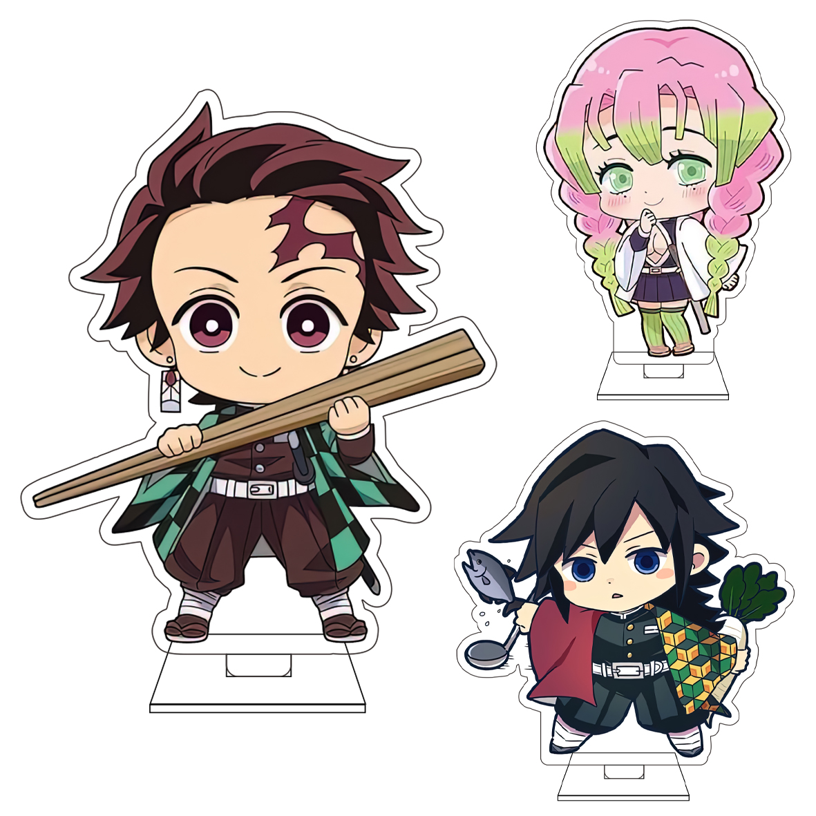 Anime Cosplay Roleplay - 10CM Anime Demon Cosplay Cute Acrylic