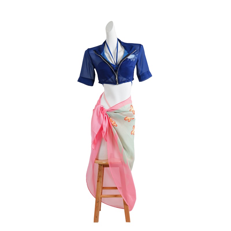 Anime Cosplay Robin - Anime Nico Robin Cosplay Costume Sexy