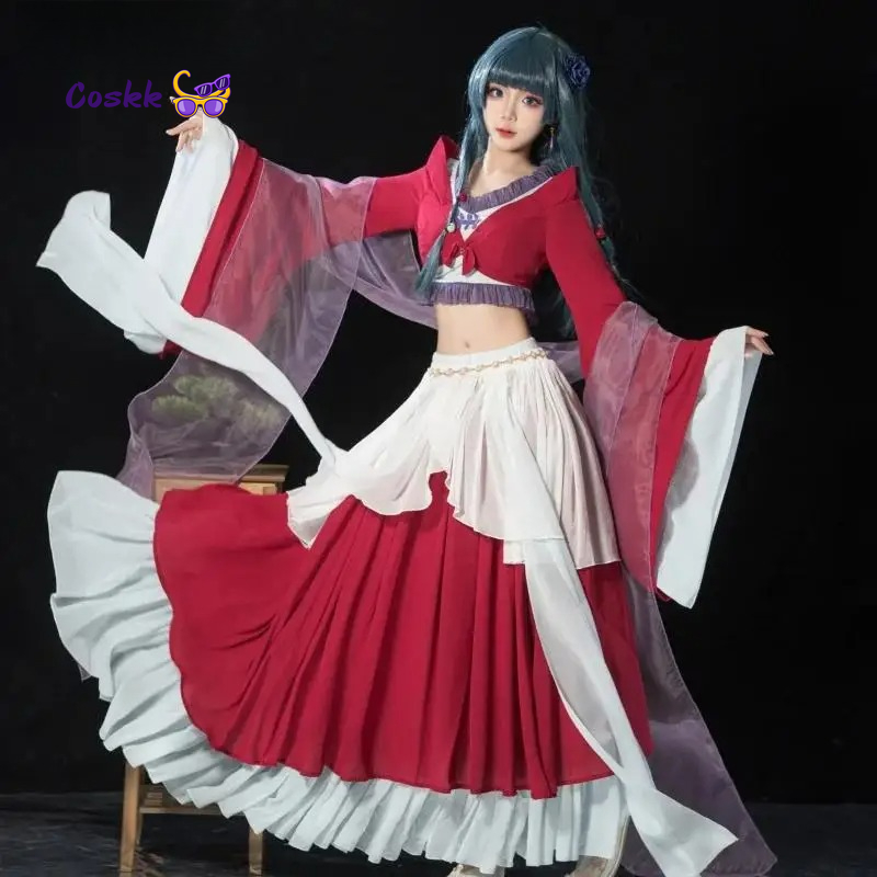 Anime Cosplay Dance - Thee Apothecaryy Diariess Maomao Dance Dress
