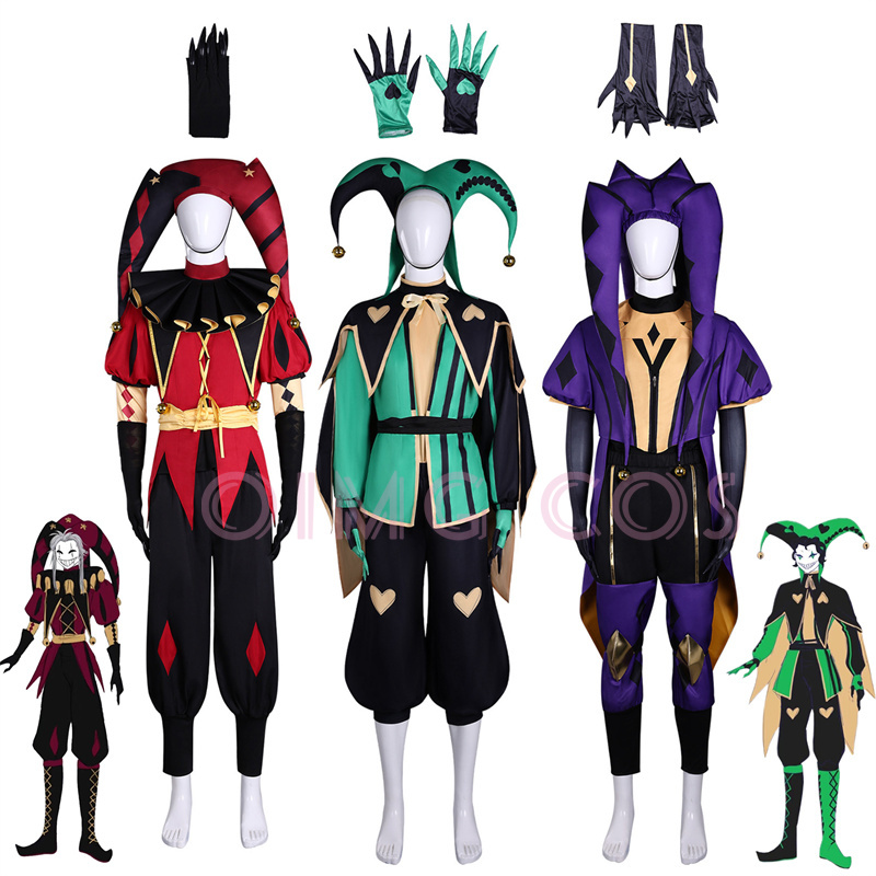 Anime Cosplay Costumes - TheFreakCircus Pierrot Cosplay Costume Harlequin Adult
