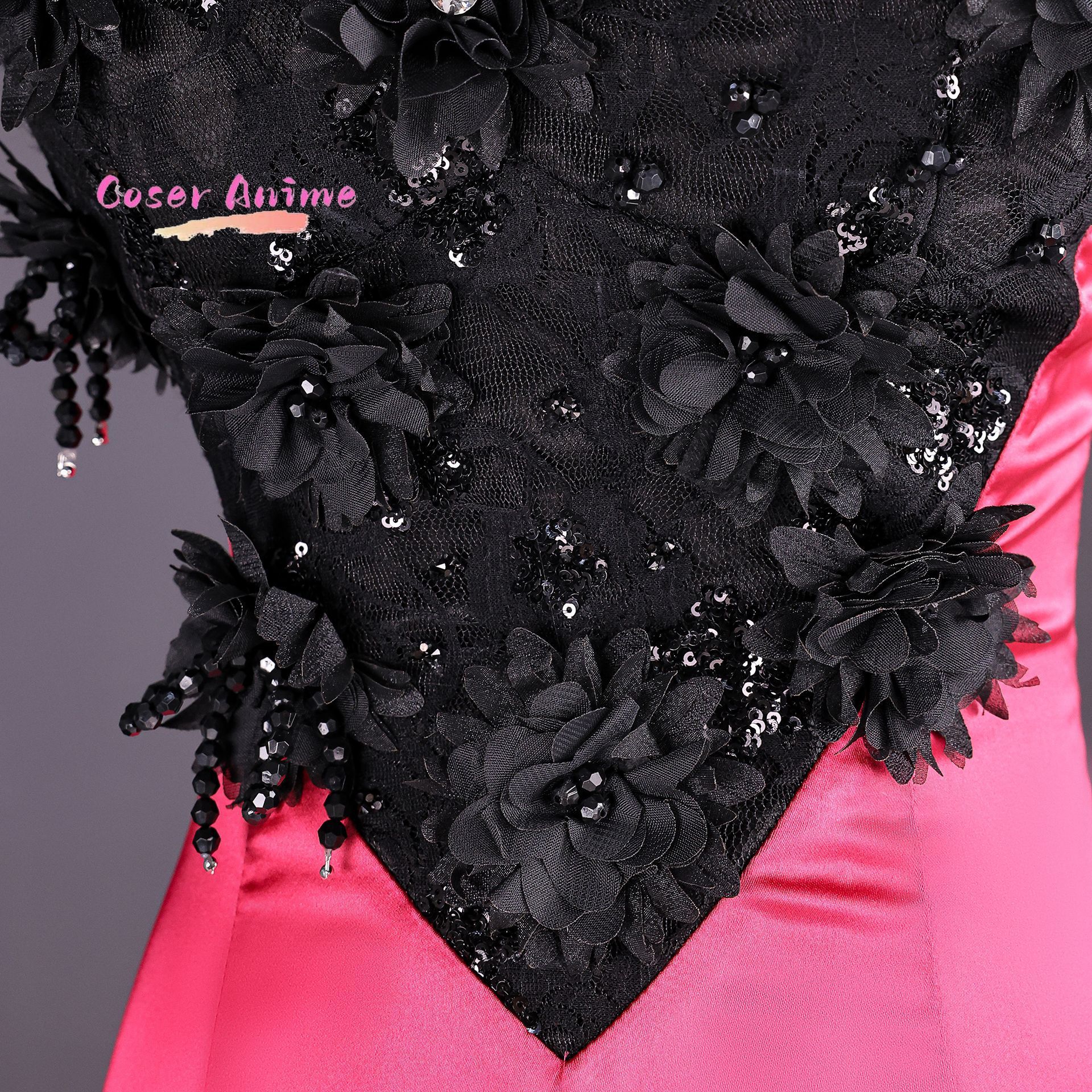 Anime Cosplay Dress - Angel Dust Cosplay Costume Uniform Halloween