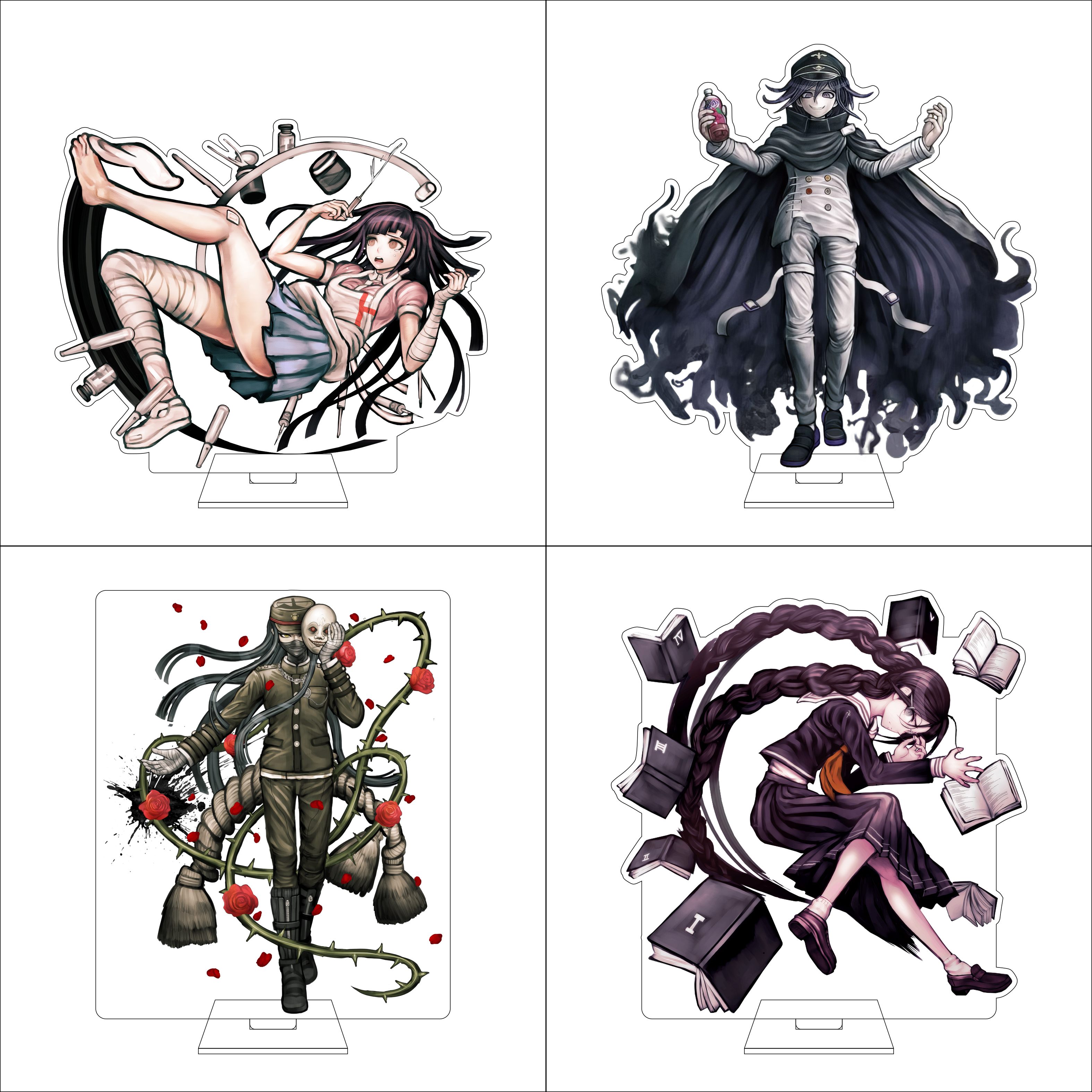 Anime Cosplay Roleplay - 16CM Anime Danganronpa Cosplay Acrylic Figure