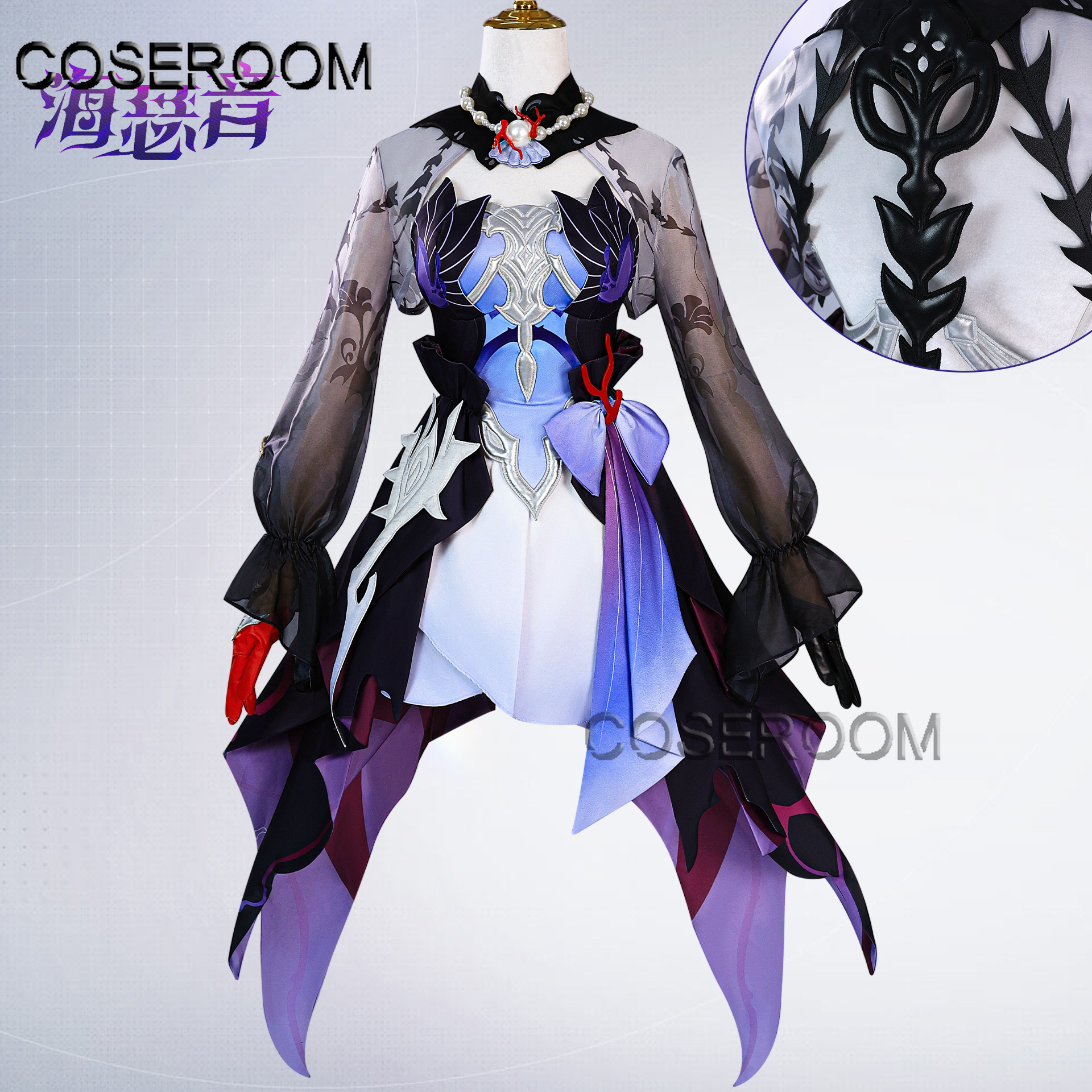 Anime Cosplay Wigs - Adults Women Honkai Star Rail Helektra