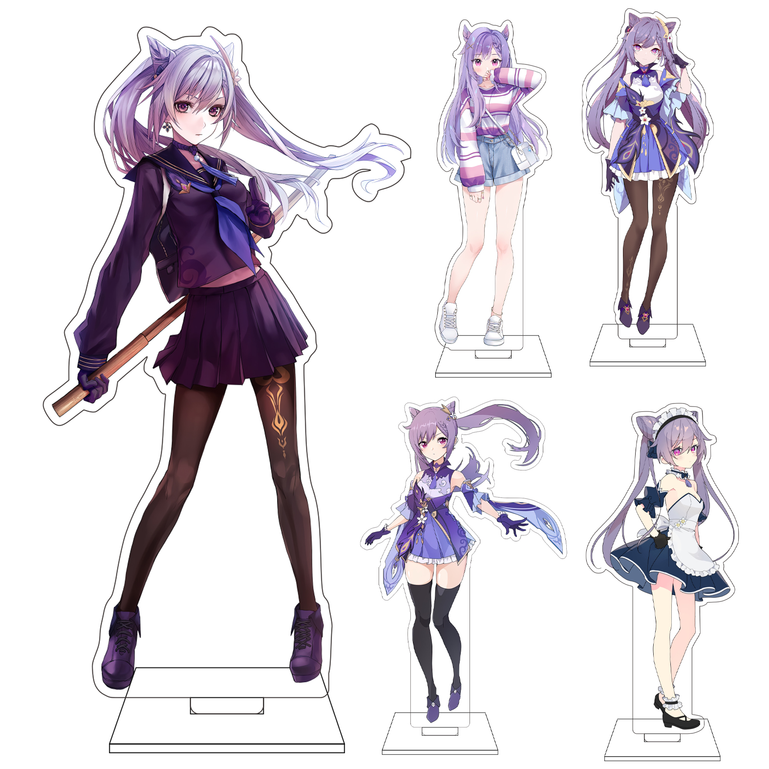 Anime Cosplay Roleplay - 16CM Anime Genshin Impact Cosplay Acrylic