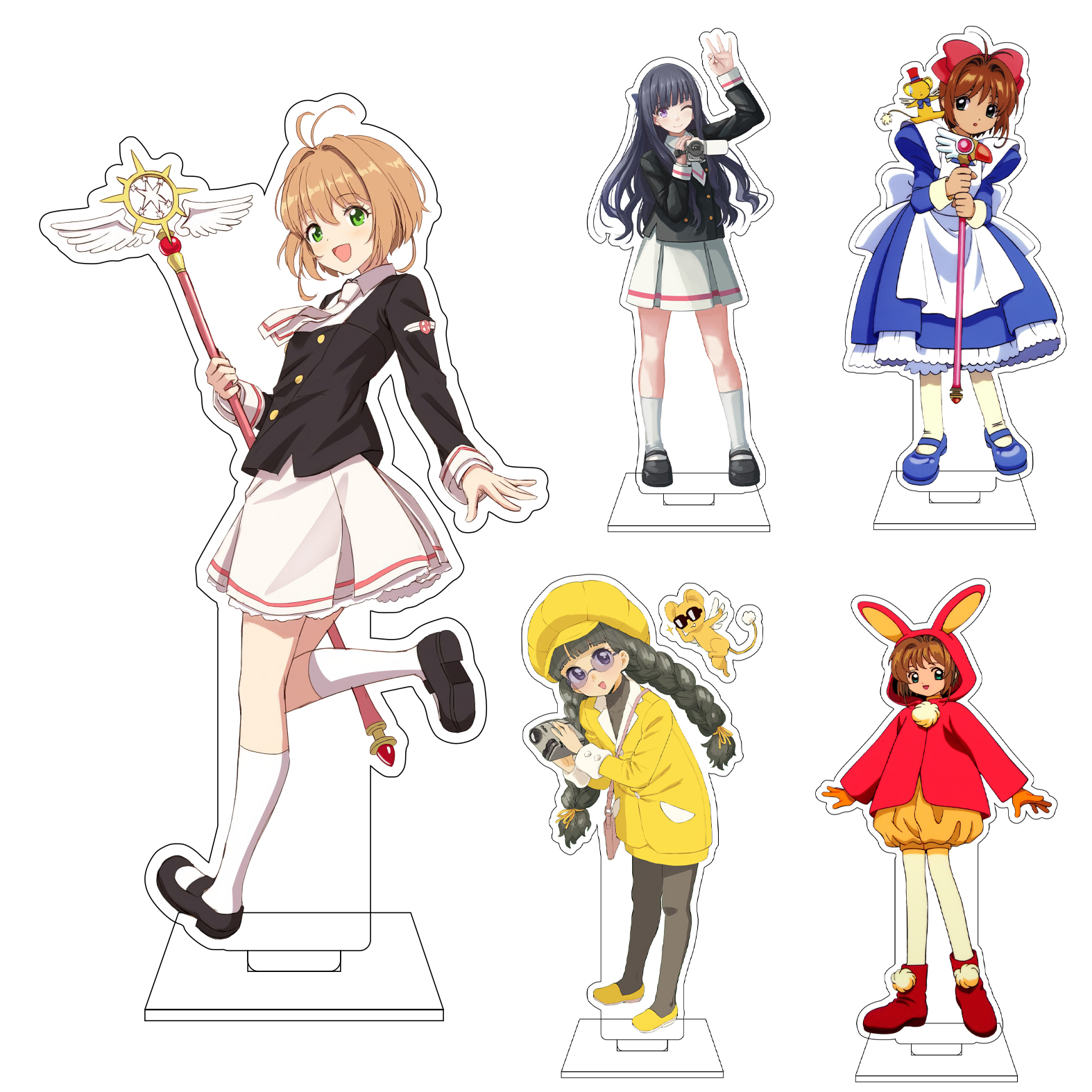 Anime Cosplay Roleplay - 16CM Anime Cardcaptor Sakura Cosplay Acrylic