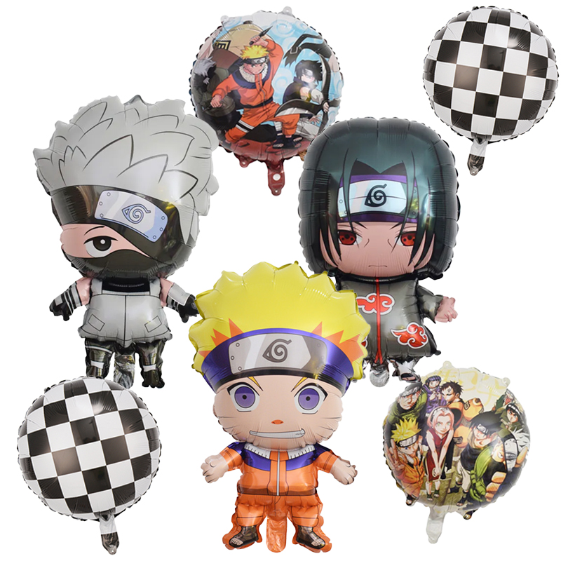 Anime Cosplay Girl Photo - Uzumakied Narutos Boy Foil Balloon Party