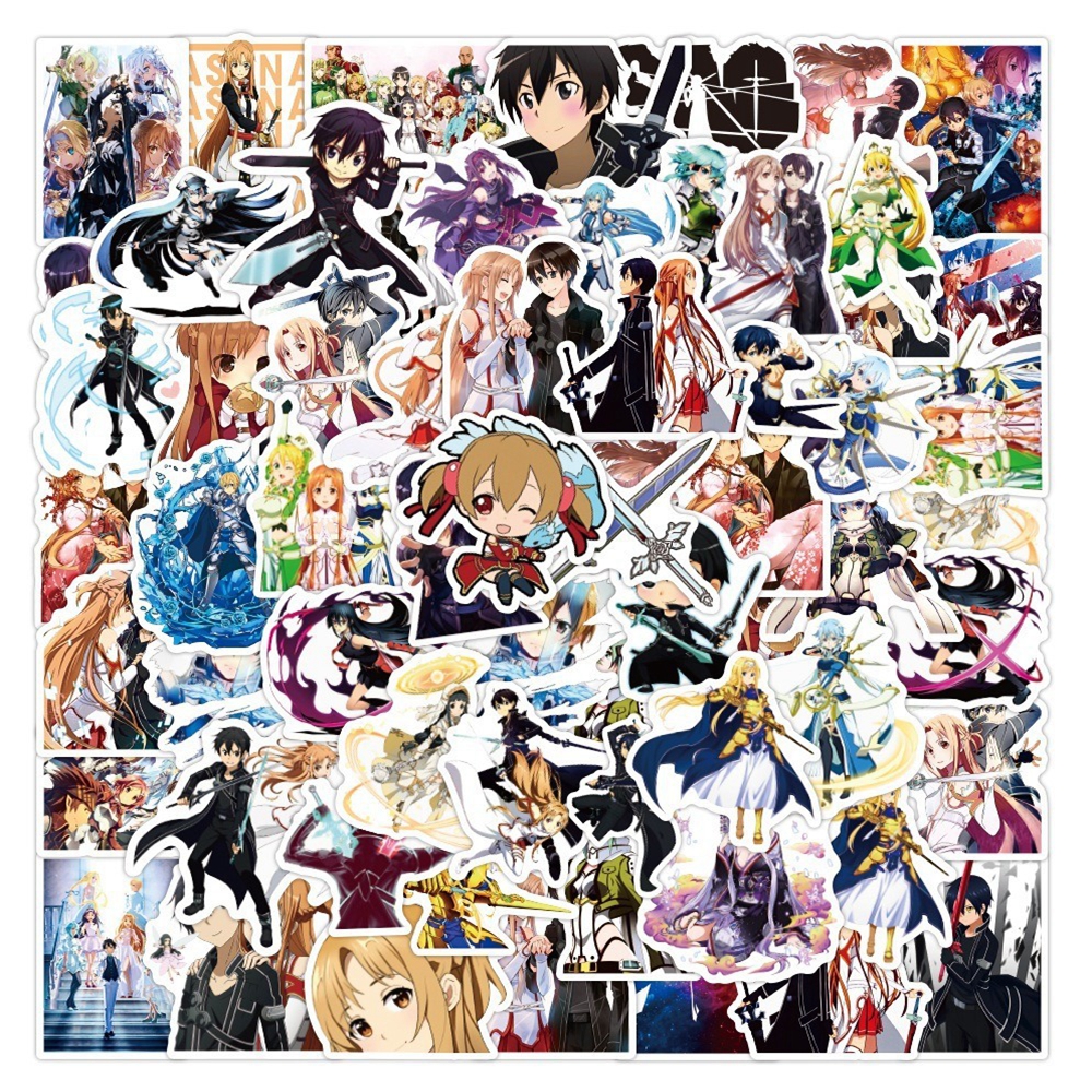 1 Pack Anime Sticker Sword Art - Sword Art Online Cape incelemesi ve fiyatı