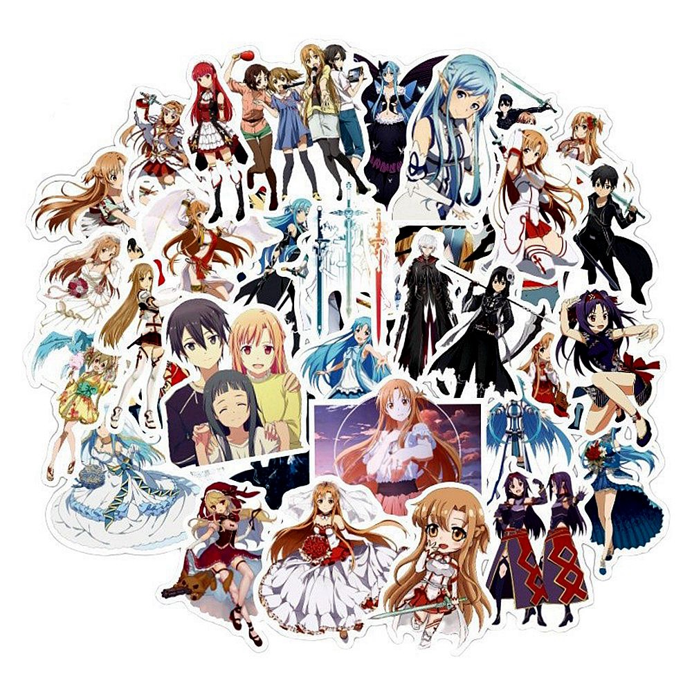 1 Pack Anime Sticker Sword Art - Sword Art Online Cape incelemesi ve fiyatı