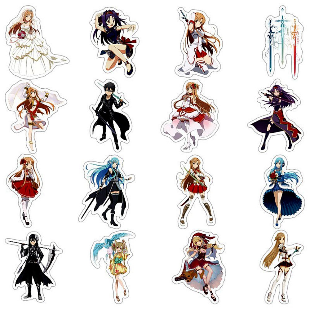 1 Pack Anime Sticker Sword Art - Sword Art Online Cape incelemesi ve fiyatı