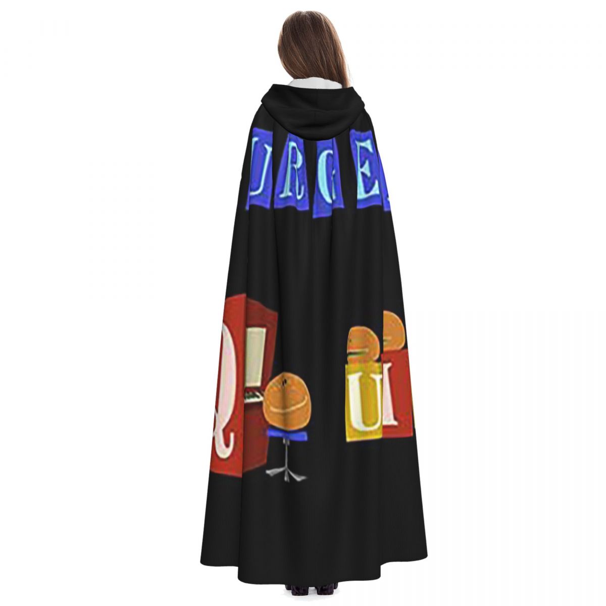 Burger Quiz New Logo Long Hood - Anime Cosplay Quiz incelemesi ve fiyatı