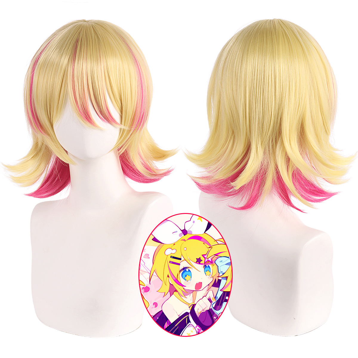 Synthetic Cosplay Wig Short Bl - Anime Cosplay Duo incelemesi ve fiyatı