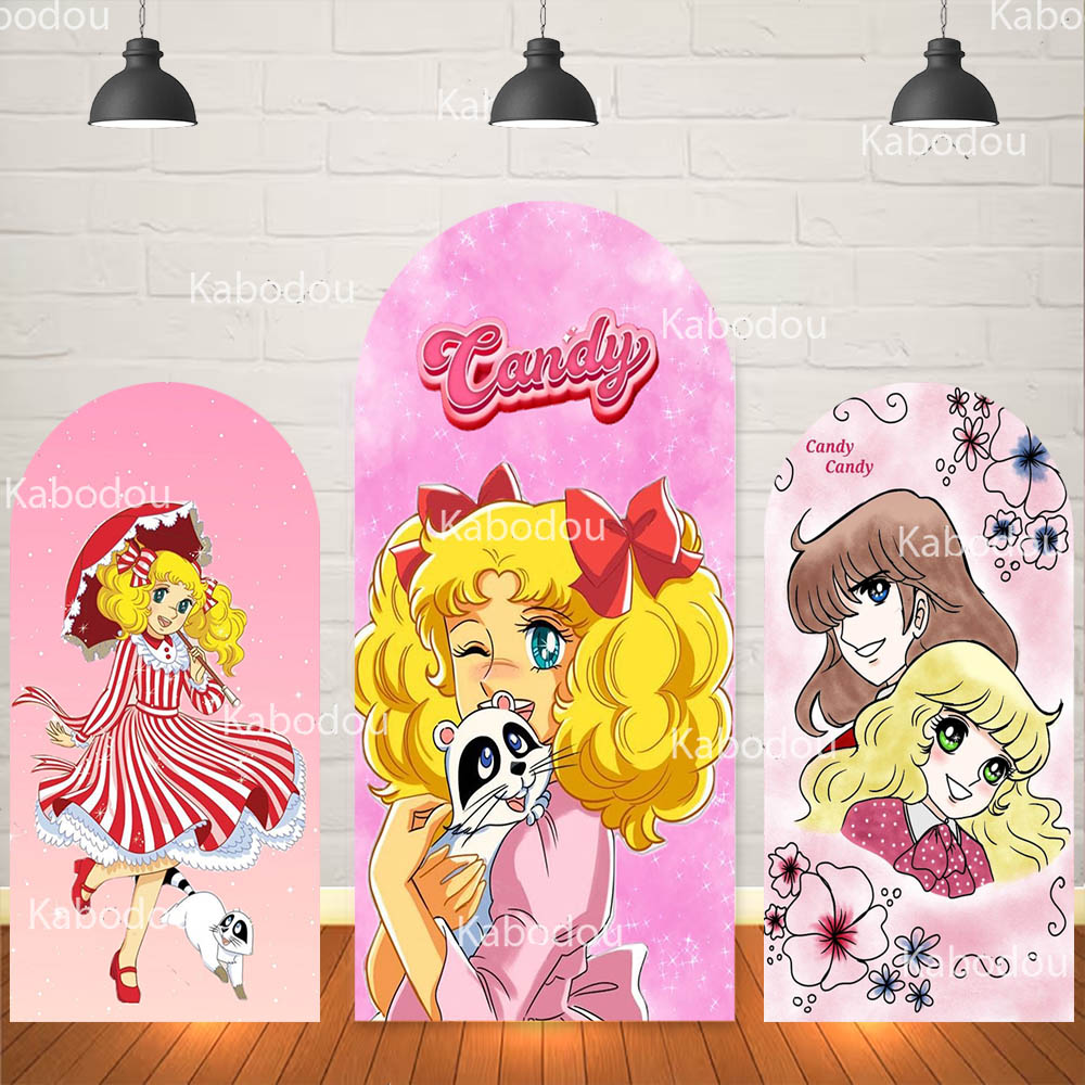The Candy Candy Backdrop Arch  - Anime Cosplay Girl Photo incelemesi ve fiyatı