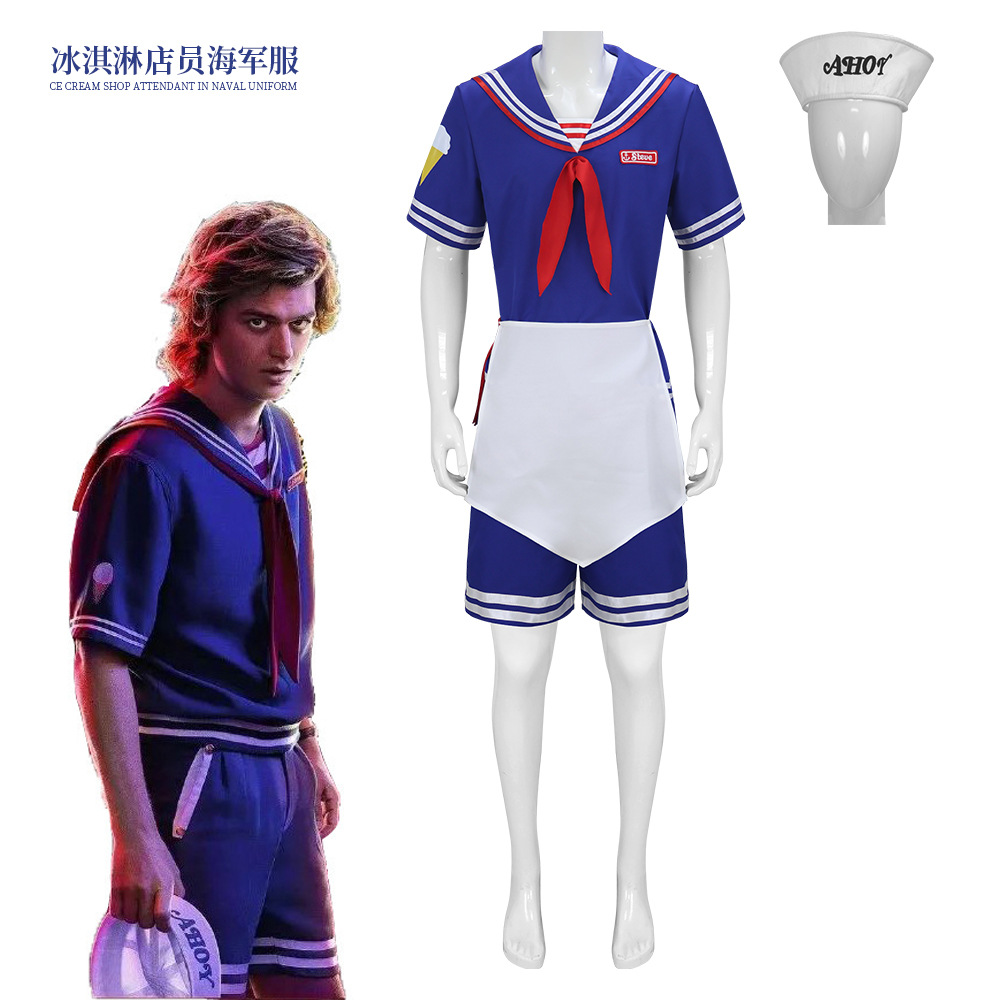 Steve Harrington Cosplay Costu - Anime Cosplay Robin incelemesi ve fiyatı