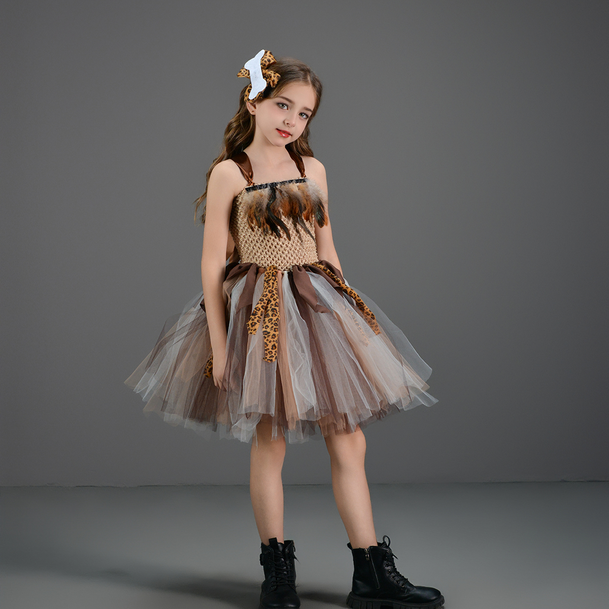 Cave Girls Costume for Kids Ha - Anime Cosplay Simple incelemesi ve fiyatı