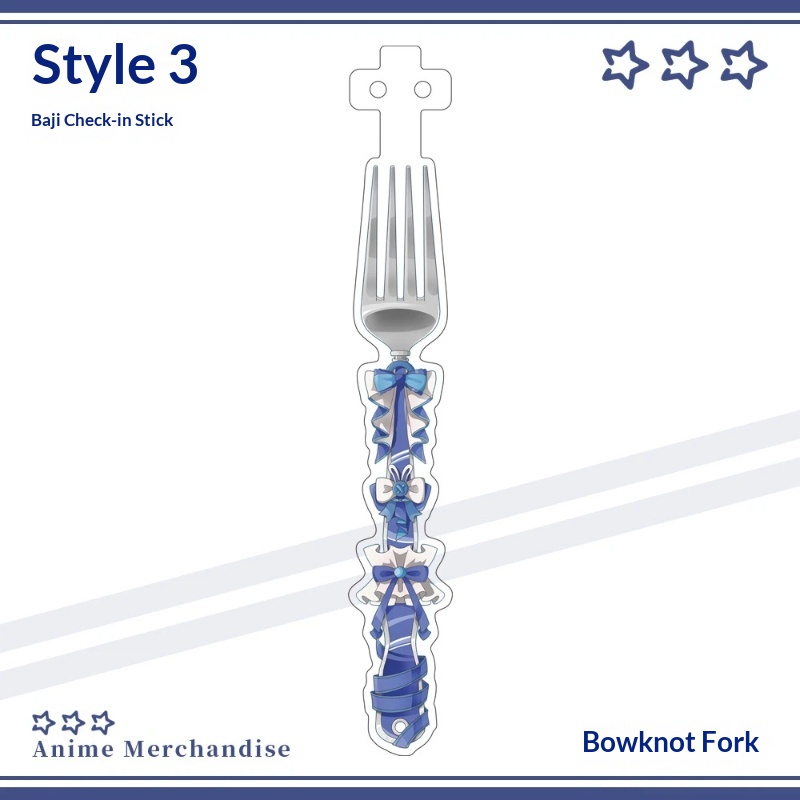 Anime Acrylic Bowknot Fork Sha - Anime Cosplay Photo incelemesi ve fiyatı