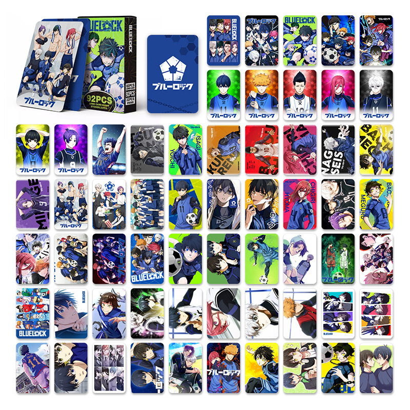 Hot New 92PCS/Set Anime Isagi  - Anime Cosplay Photo incelemesi ve fiyatı