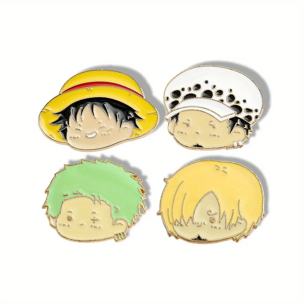 4 Pcs Anime Character Brooch S - Anime Cosplay Simple incelemesi ve fiyatı