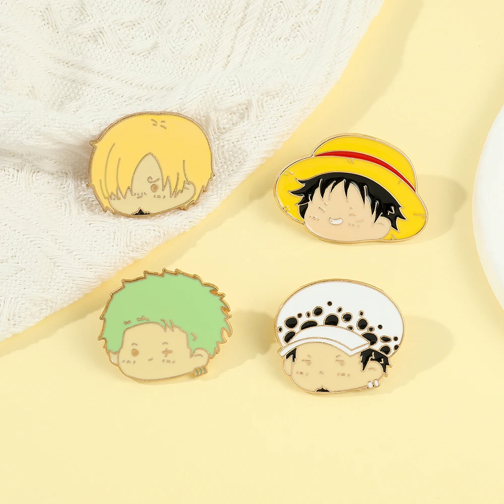 4 Pcs Anime Character Brooch S - Anime Cosplay Simple incelemesi ve fiyatı
