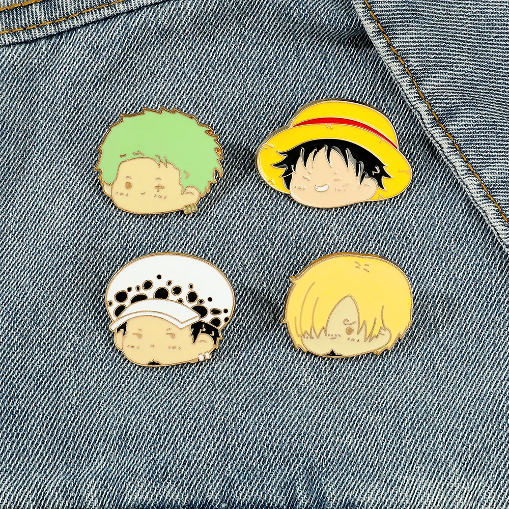 4 Pcs Anime Character Brooch S - Anime Cosplay Simple incelemesi ve fiyatı