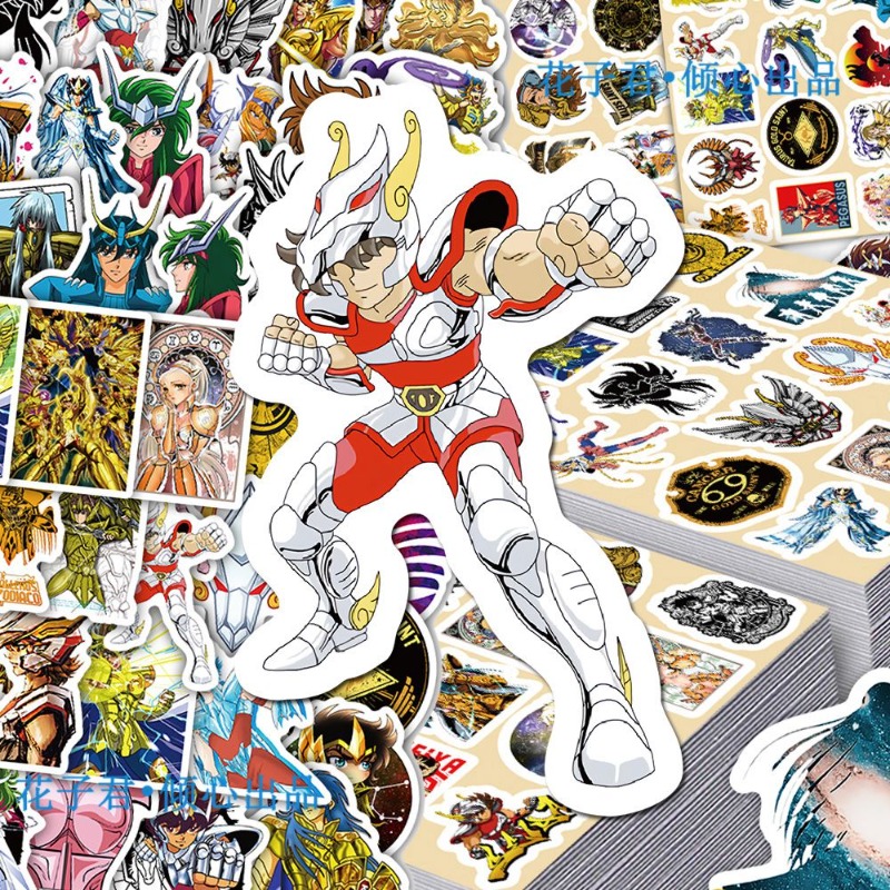 101Pcs Saint Seiya Anime Stick - Anime Cosplay Roleplay incelemesi ve fiyatı