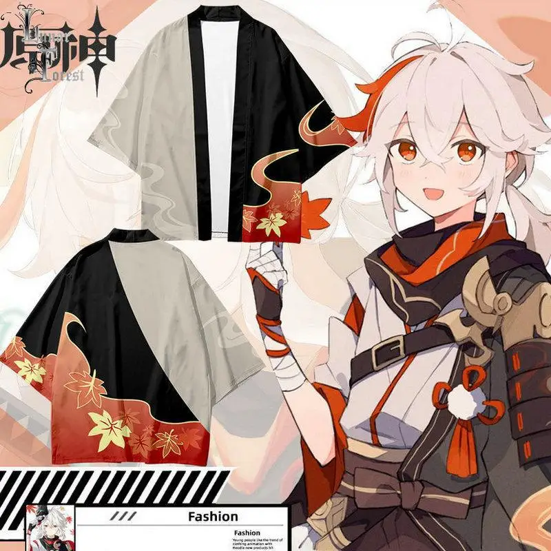 Genshin Impact Kaedehara Kazuh - Anime Cosplay Japanese incelemesi ve fiyatı