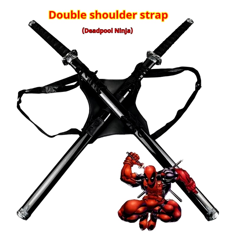 New 61cm Deadpool Cos Sets Kat - Anime Cosplay Katana incelemesi ve fiyatı