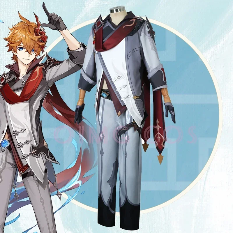 Genshin Impact Tartaglia Cospl - Anime Cosplay Costumes incelemesi ve fiyatı