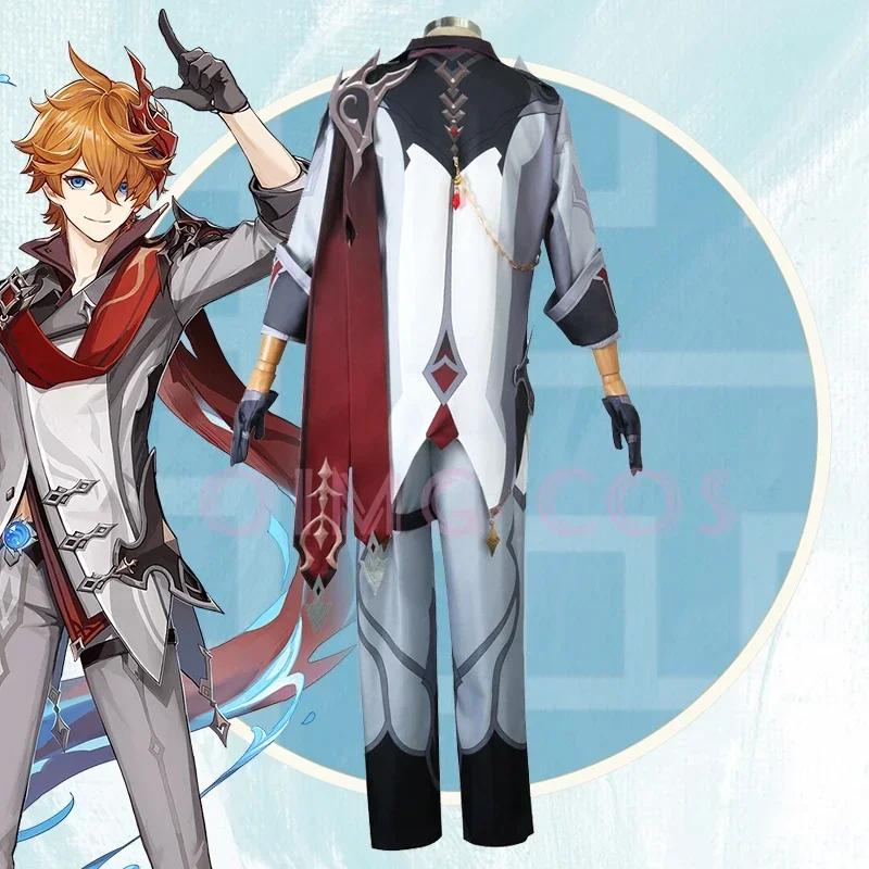 Genshin Impact Tartaglia Cospl - Anime Cosplay Costumes incelemesi ve fiyatı