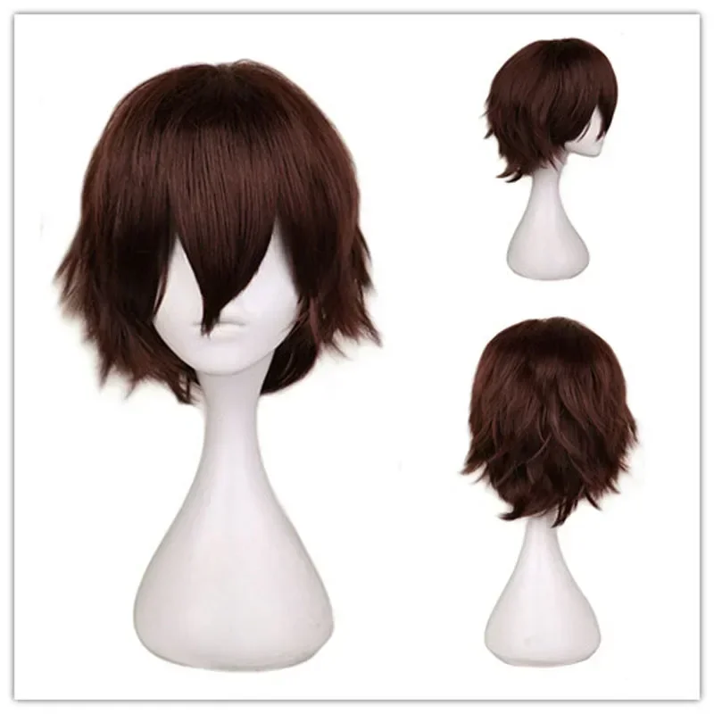QQXCAIW Male Wig Black White P - Cosplay Anime White Hair incelemesi ve fiyatı