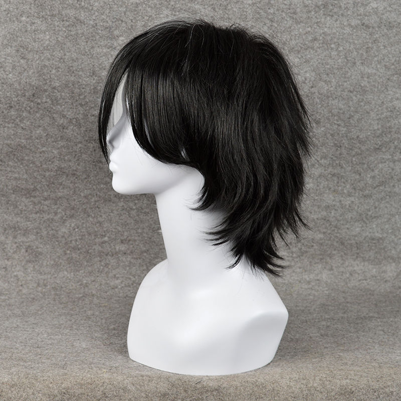 Anime Game Danganronpa Black a - Cosplay Anime White Hair incelemesi ve fiyatı