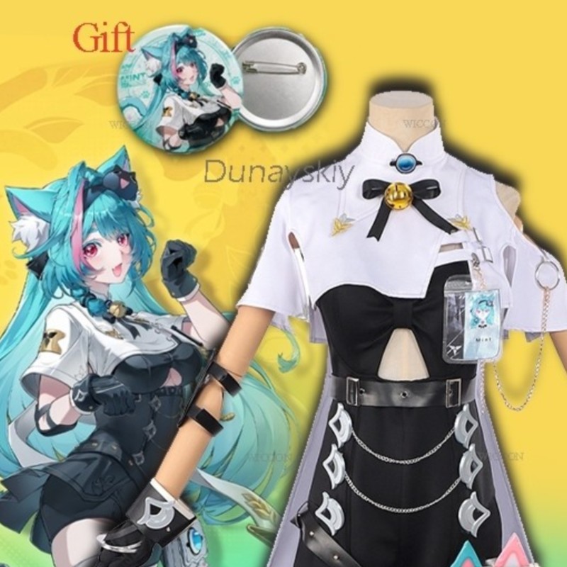 Fantasias NTE Mint Neverness T - Anime Cosplay Japanese incelemesi ve fiyatı