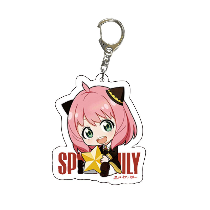Spy x Family Acrylic Keychain  - Anime Cosplay Anya incelemesi ve fiyatı
