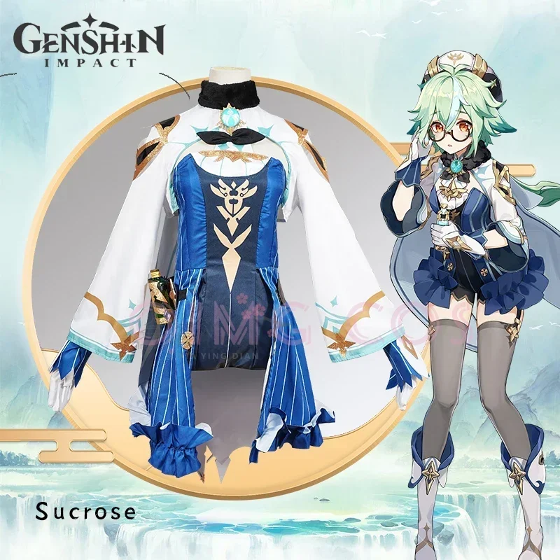 Genshin Impact Sucrose Cosplay - Anime Cosplay Dress incelemesi ve fiyatı