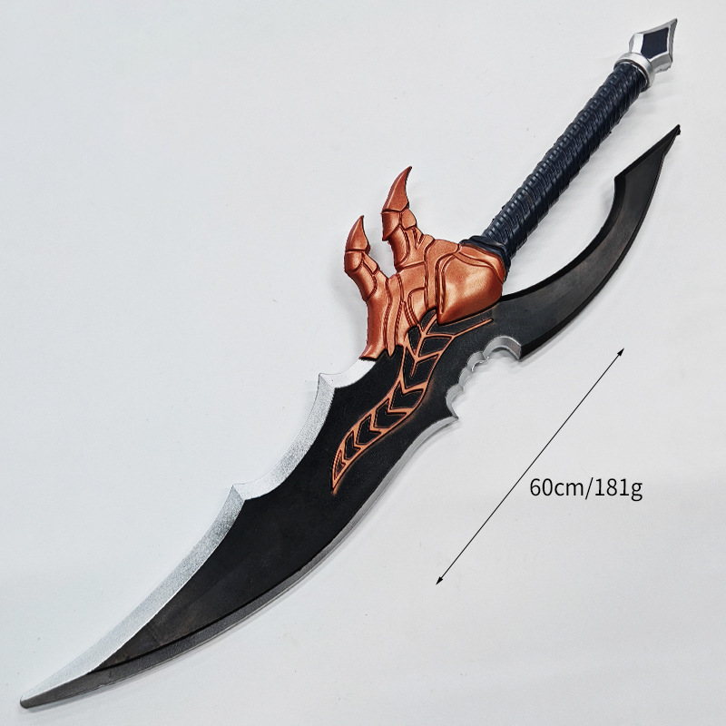 60cm Anime Sung Jinwoo Knight  - Anime Cosplay Katana incelemesi ve fiyatı