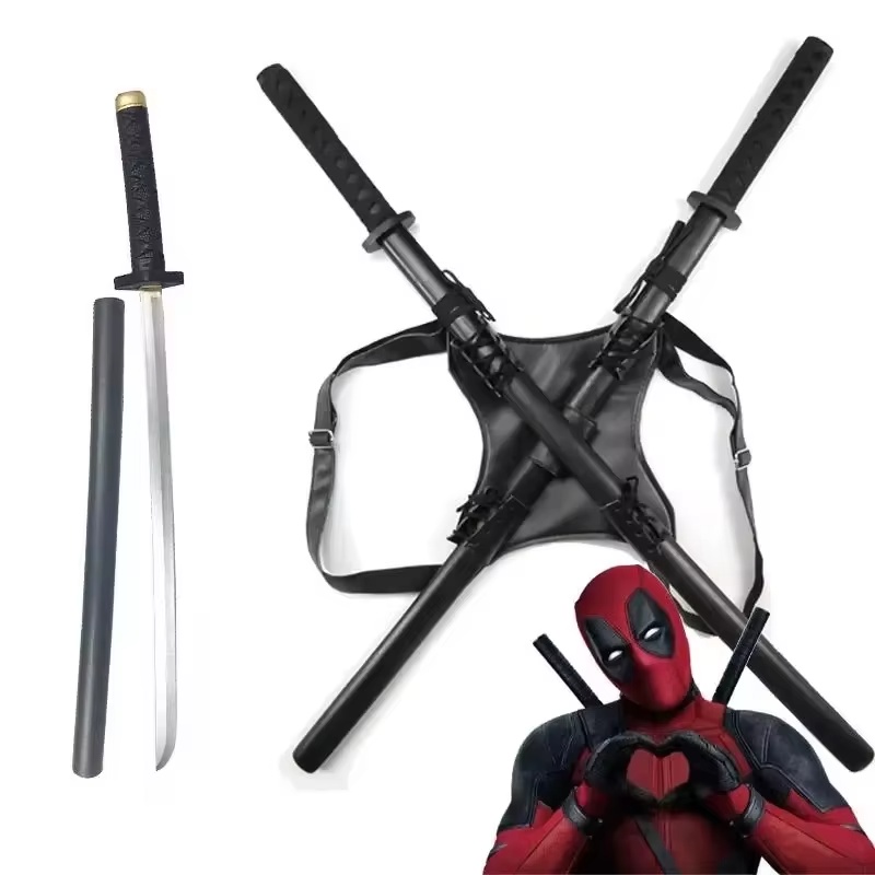 2025 New 61cm Deadpool Katana  - Anime Cosplay Katana incelemesi ve fiyatı