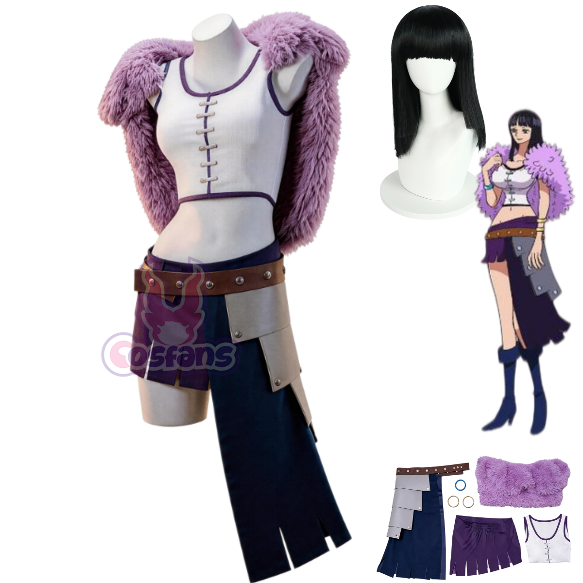 Anime Miss All Sunday Nico Rob - Anime Cosplay Robin incelemesi ve fiyatı