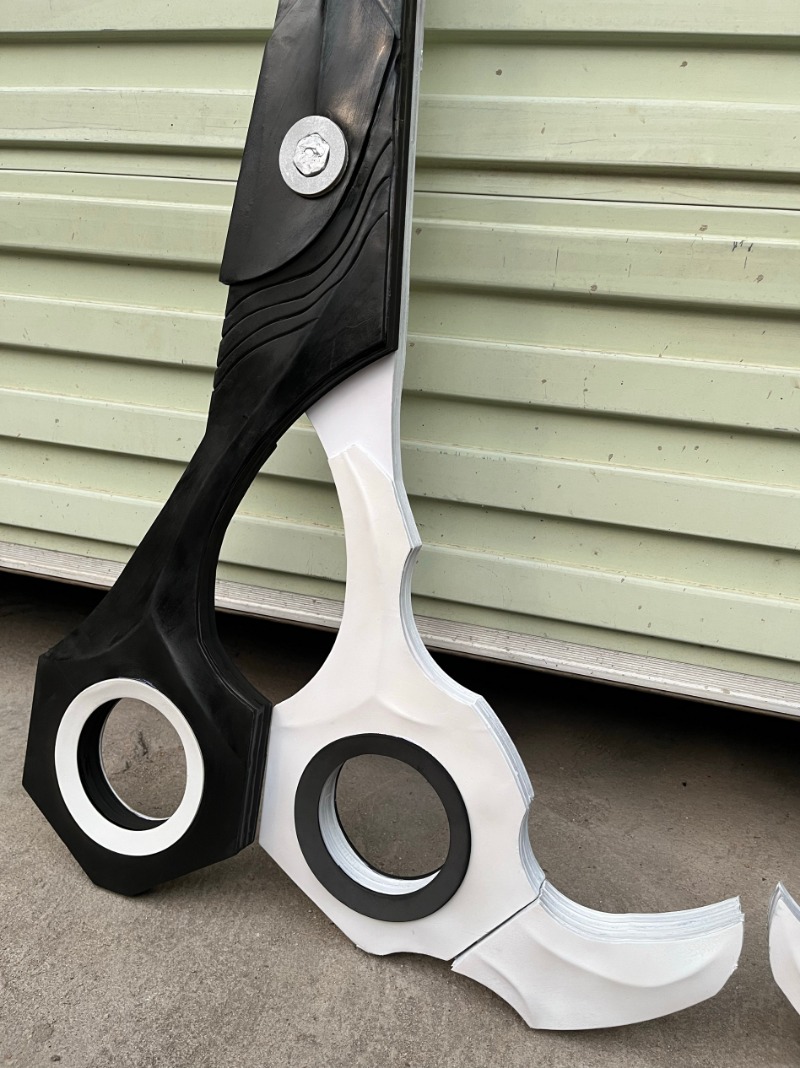 1.2m Riyo Reaper Giant Scissor - Anime Cosplay Photoshoot incelemesi ve fiyatı