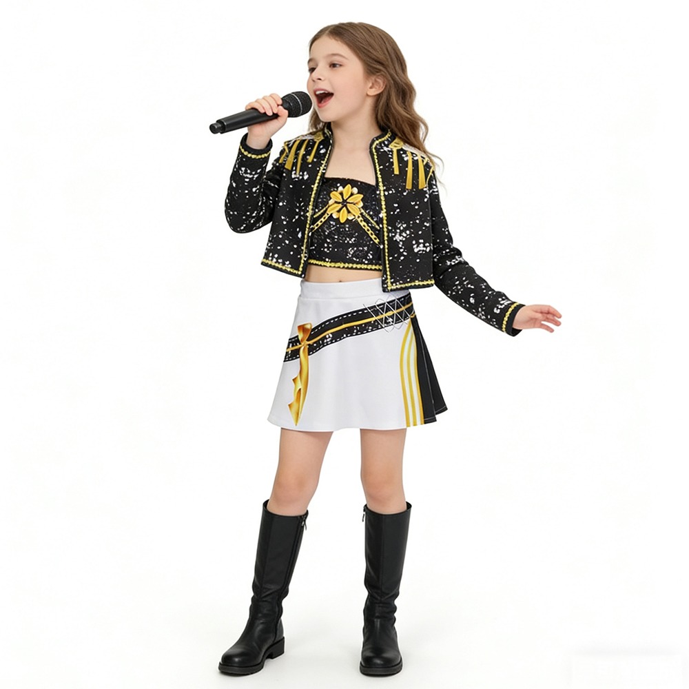  Hot Selling 3PS Children's Ca - Anime Cosplay Dance incelemesi ve fiyatı