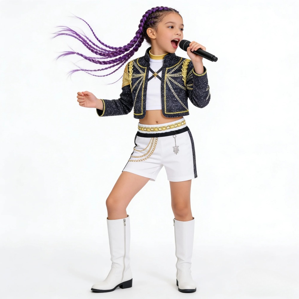  Hot Selling 3PS Children's Ca - Anime Cosplay Dance incelemesi ve fiyatı