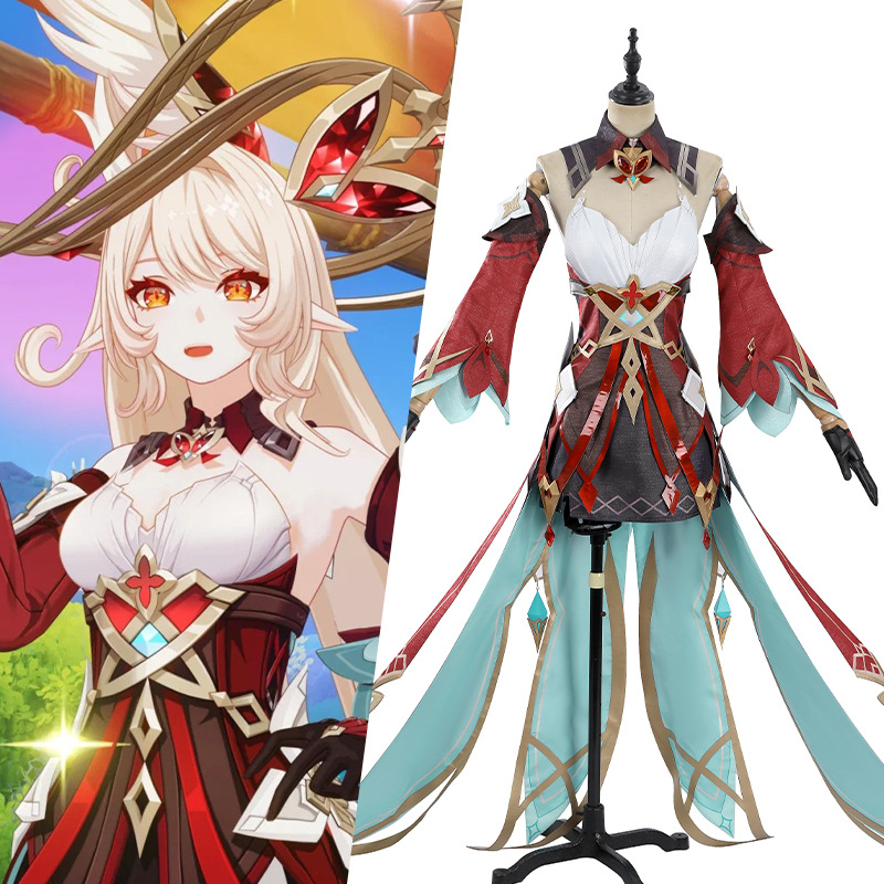 Genshin Impact Alice Cosplay S - Anime Cosplay Dress incelemesi ve fiyatı