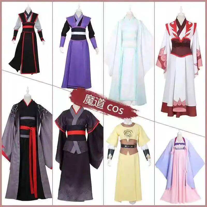 Wangji Wuxian Wei Jin Cheng Ji - Anime Cosplay Costumes incelemesi ve fiyatı