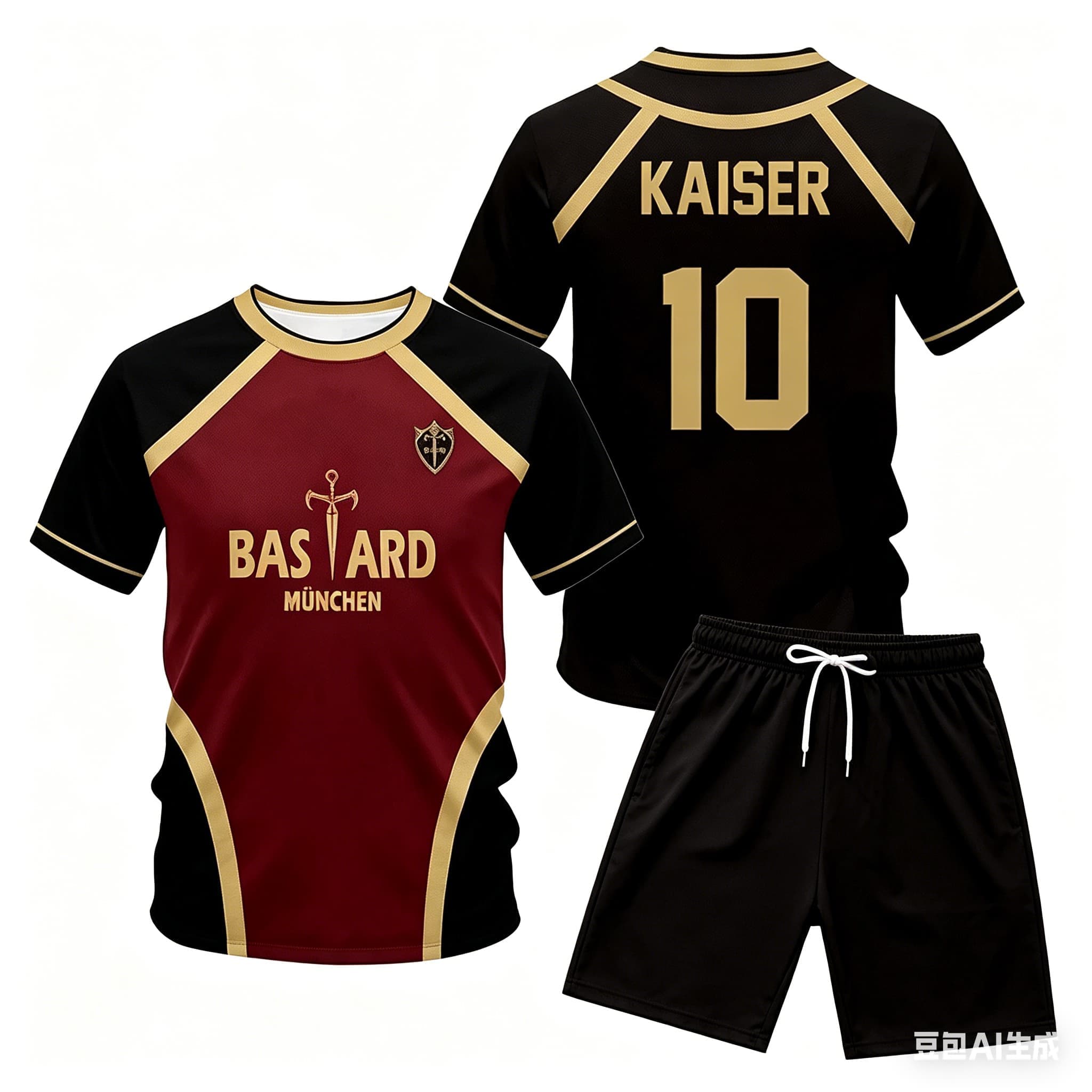 Anime Kaiser Jersey Set Japane - Anime Cosplay Roleplay incelemesi ve fiyatı