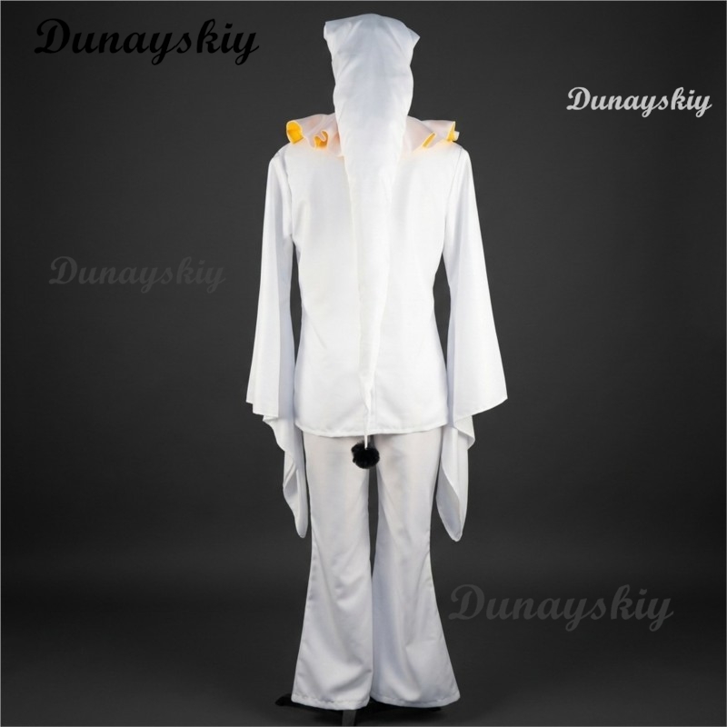 Pierrot Freak Party White Clow - Cosplay Anime White Hair incelemesi ve fiyatı