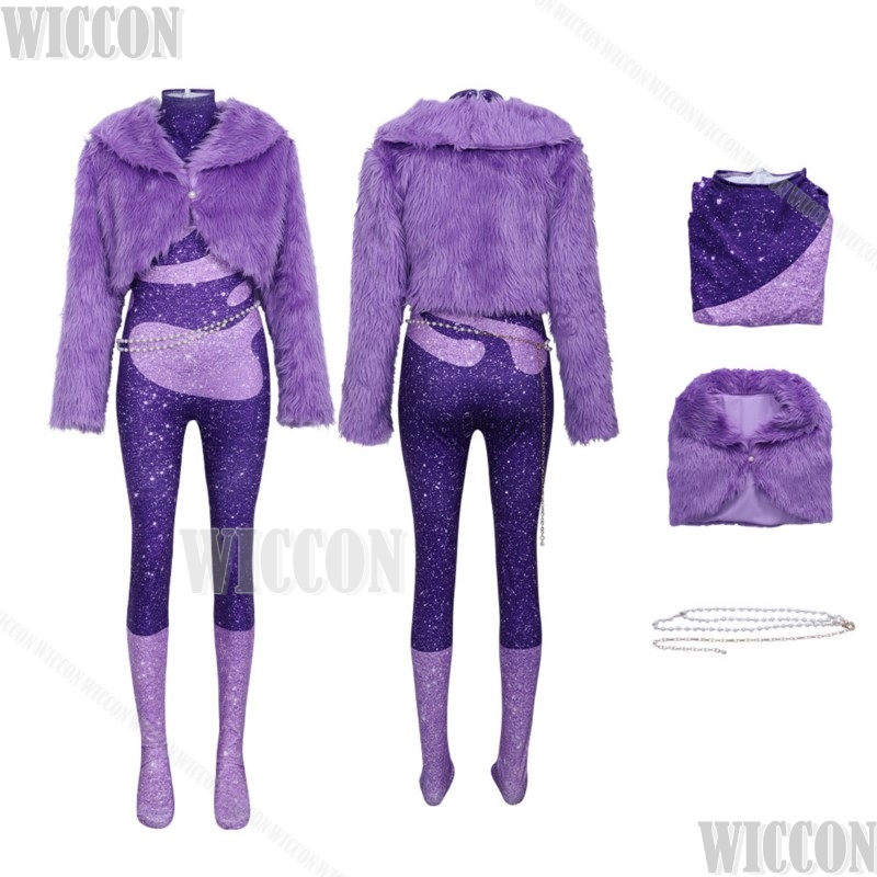 Purple Dancing Suit Furry Zoon - Anime Cosplay Dance incelemesi ve fiyatı
