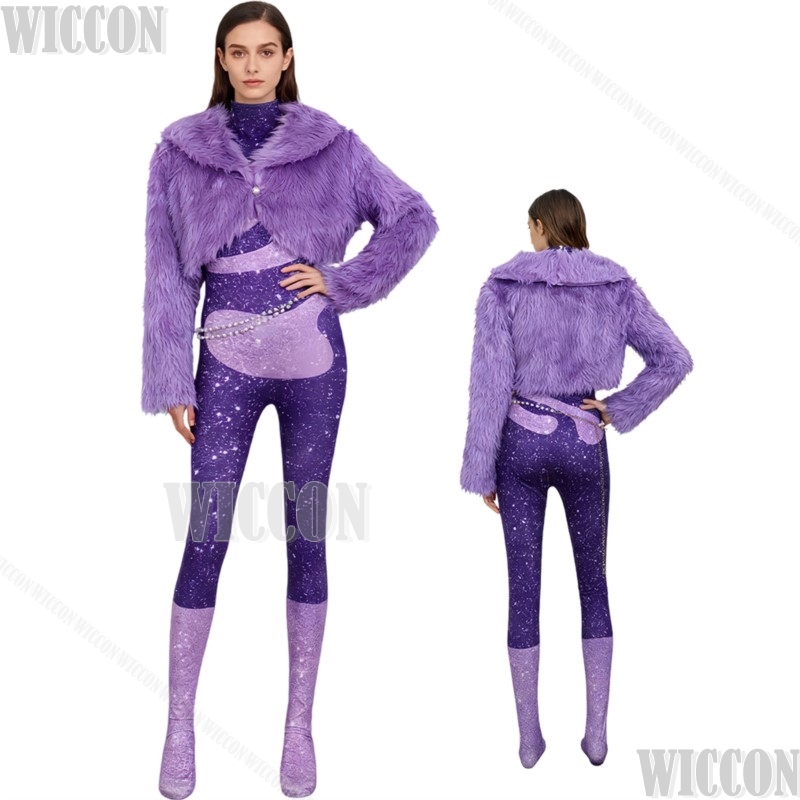 Purple Dancing Suit Furry Zoon - Anime Cosplay Dance incelemesi ve fiyatı