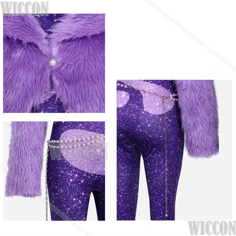 Purple Dancing Suit Furry Zoon - Anime Cosplay Dance incelemesi ve fiyatı