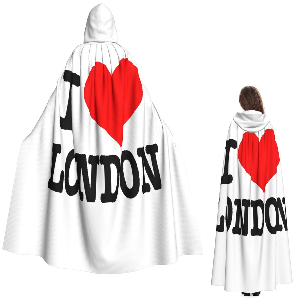 London UK England Long Hooded  - Anime Cosplay London incelemesi ve fiyatı